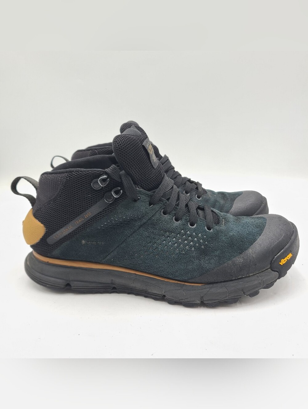 B43 Danner Trail 2650 Mid Gtx Filson Jet Black Men's Hiking Shoes Boots Size 8.5